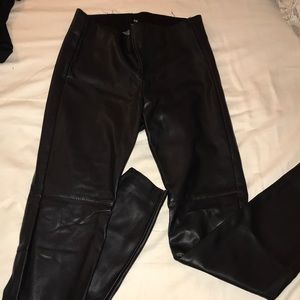 Brand new NWB leather H&M pants